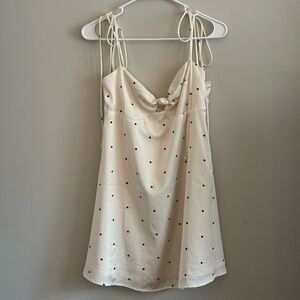 Sky to Moon Polka Dot Slip Dress – Size Large